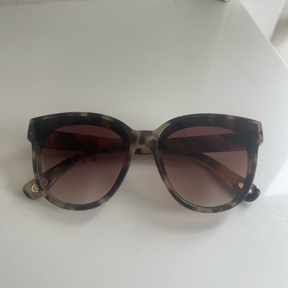 Lele Sadoughi Brooklyn Tortoise Sunglasses